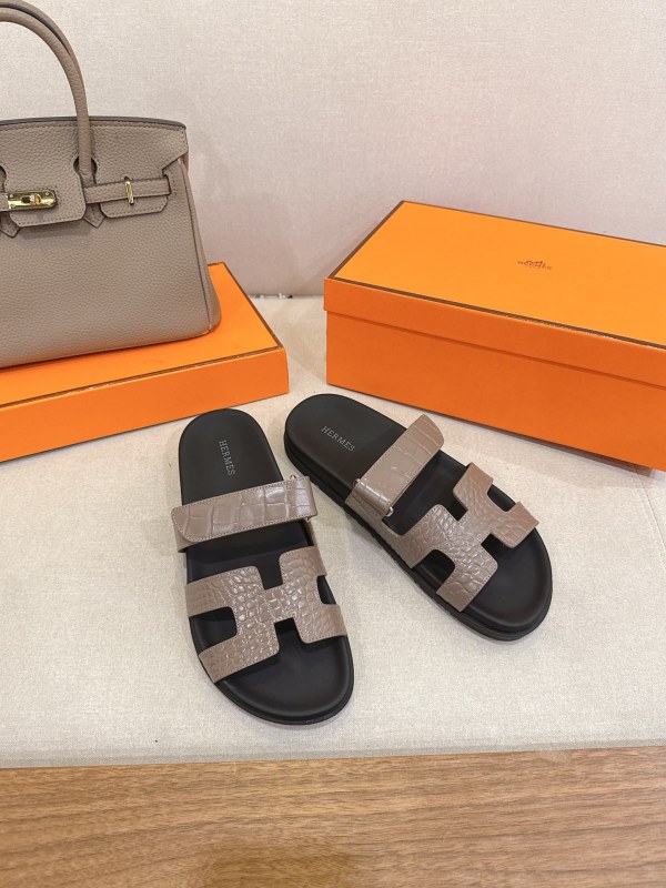 Men Women  H*ermes Top Sandals