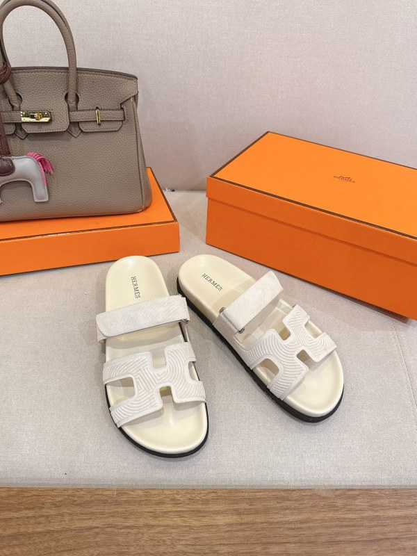 Men Women  H*ermes Top Sandals