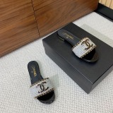 Women C*hanel Top Slippers