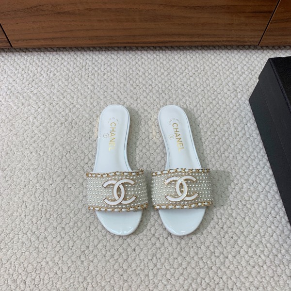 Women C*hanel Top Slippers