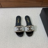 Women C*hanel Top Slippers