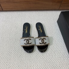 Women C*hanel Top Slippers