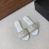 Women C*hanel Top Slippers