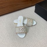 Women C*hanel Top Slippers