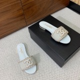 Women C*hanel Top Slippers