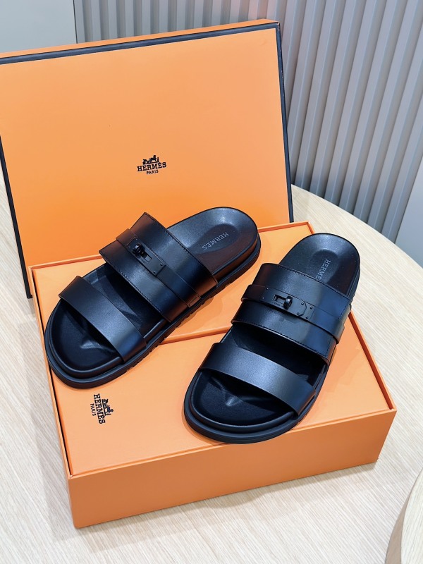 Men Women H*ermes Top Sandals