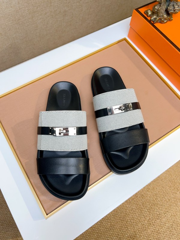 Men Women H*ermes Top Sandals