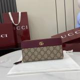 G*ucci Wallets Top Quality  10.5*19*2CM
