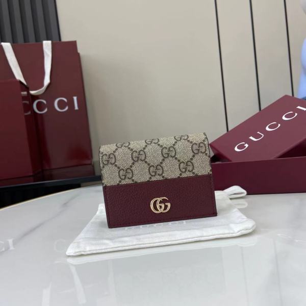 G*ucci Wallets Top Quality  11*8.5*3CM