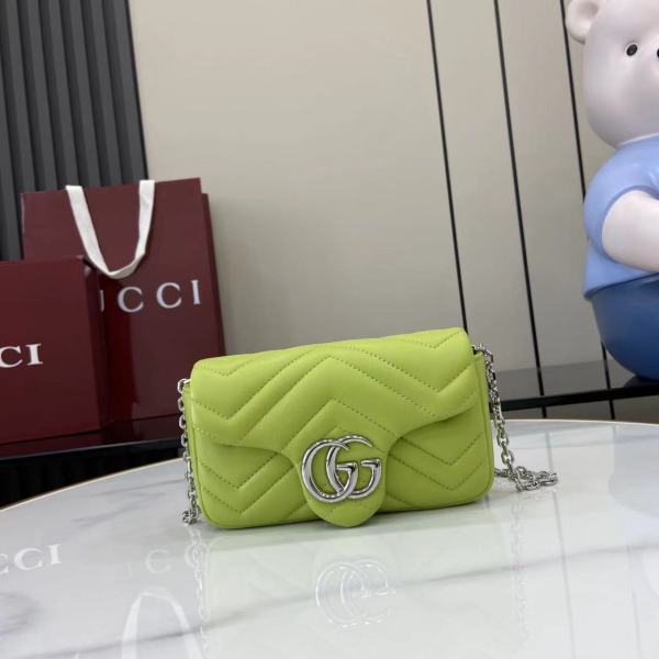 G*ucci Top  Quality Bag  16.5*9.5*4.5CM