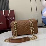 G*ucci Top  Quality Bag  22*12.5*6CM
