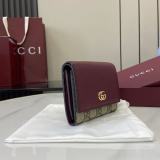 G*ucci Wallets Top Quality  12*10*3CM