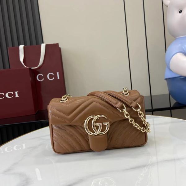 G*ucci Top  Quality Bag  22*12.5*6CM