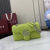 G*ucci Top  Quality Bag  22*12.5*6CM
