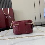 G*ucci Top  Quality Bag 15*8*8.5CM