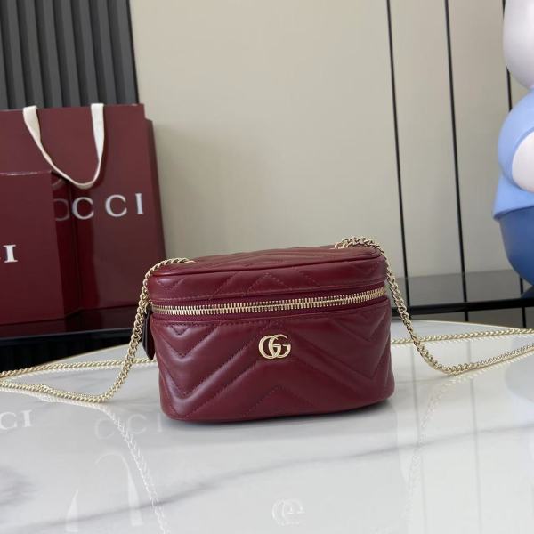 G*ucci Top  Quality Bag 15*8*8.5CM