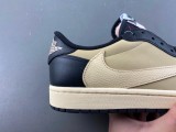 T*ravis S*cott x A*ir Jo*rdan 1 Retro Low OG SP 'Pale Vanilla  DM7866-201