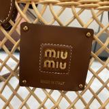 M*iu M*iu Top  Quality Bag 24*18*9CM