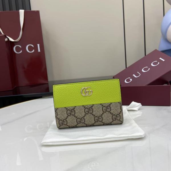 G*ucci Wallets Top Quality  11*8.5*3CM