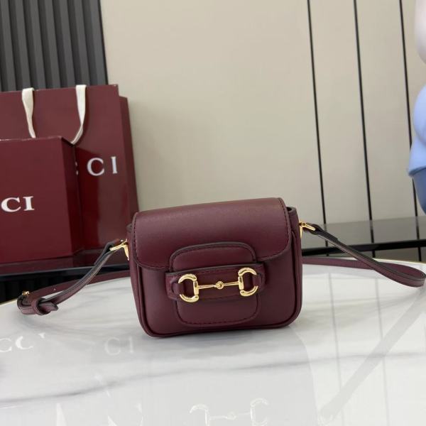 G*ucci Bag Top Quality  13*11*4.5cm