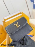 L*ouis V*uitton Top Quality  Wallets  8*2*10CM