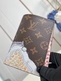 L*ouis V*uitton Top Quality Wallets 14*2.5*10CM