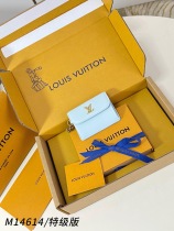 L*ouis V*uitton Top Quality  Wallets  8*2*10CM