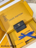 L*ouis V*uitton Top Quality  Wallets  8*2*10CM