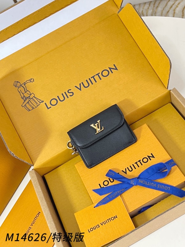 L*ouis V*uitton Top Quality  Wallets  8*2*10CM