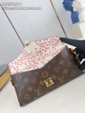 L*ouis V*uitton Top Quality Wallets 14*2.5*10CM