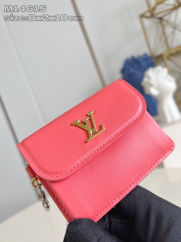 L*ouis V*uitton Top Quality  Wallets  8*2*10CM