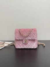 C*hanel Top Quality Bag 19*19*5.5cm