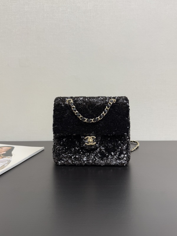 C*hanel Top Quality Bag 19*19*5.5cm