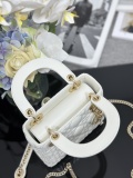 D*ior Top Bag 17*15*7CM
