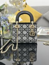 D*ior Bag Top Quality 17*15*7CM