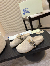 Men Women  B*urberry Top Quality Sandals