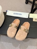 Men Women  B*urberry Top Quality Sandals