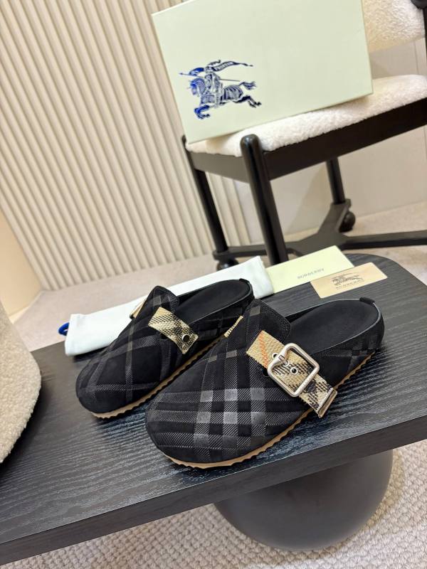 Men Women  B*urberry Top Quality Sandals