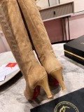 Women C*hristian L*ouboutin Top Quality Boots 8.5CM heels