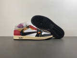 21版 T*ravis S*cott x OFF-WHITE x J*ordan 1 Low  XZ6868-005