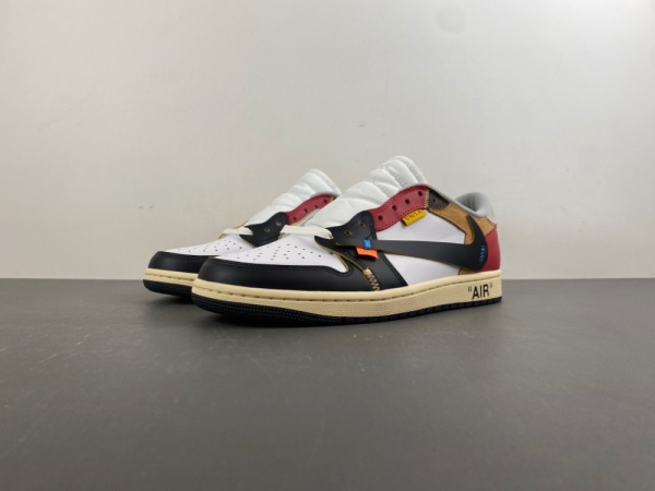 21版 T*ravis S*cott x OFF-WHITE x J*ordan 1 Low  XZ6868-005