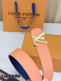 L*ouis V*uitton  Belts Top Quality  34MM