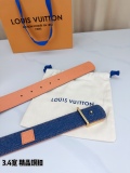 L*ouis V*uitton  Belts Top Quality  34MM