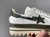 Clot X B*ape Superstar By Edison Chen White KJ1473