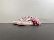 F版 T*ravis Scott × A*J1 Low  Shy Pink  IQ7604-101