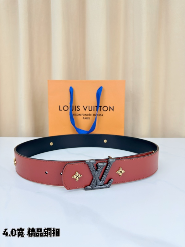 L*ouis V*uitton  Belts Top Quality  40MM