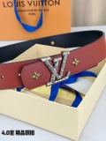 L*ouis V*uitton  Belts Top Quality  40MM
