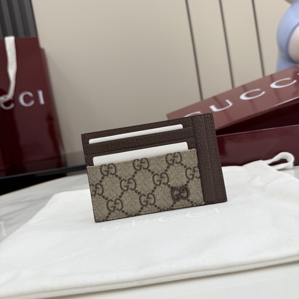 G*ucci Wallets Top Quality 12*8CM