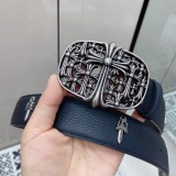 𝐂*𝐡𝐫𝐨𝐦𝐞𝐇*𝐞𝐚𝐫𝐭𝐬 Belts Top Quality 38MM