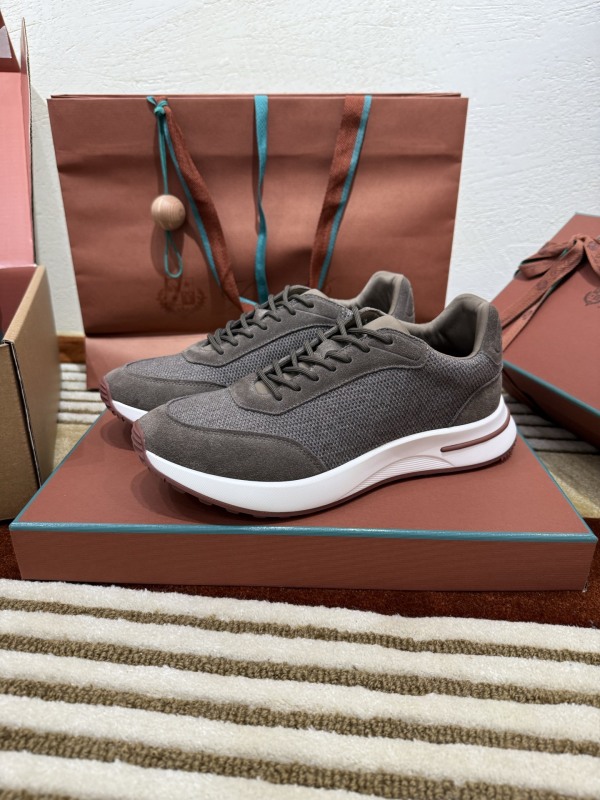 Men L*oro P*iana Top Sneaker
